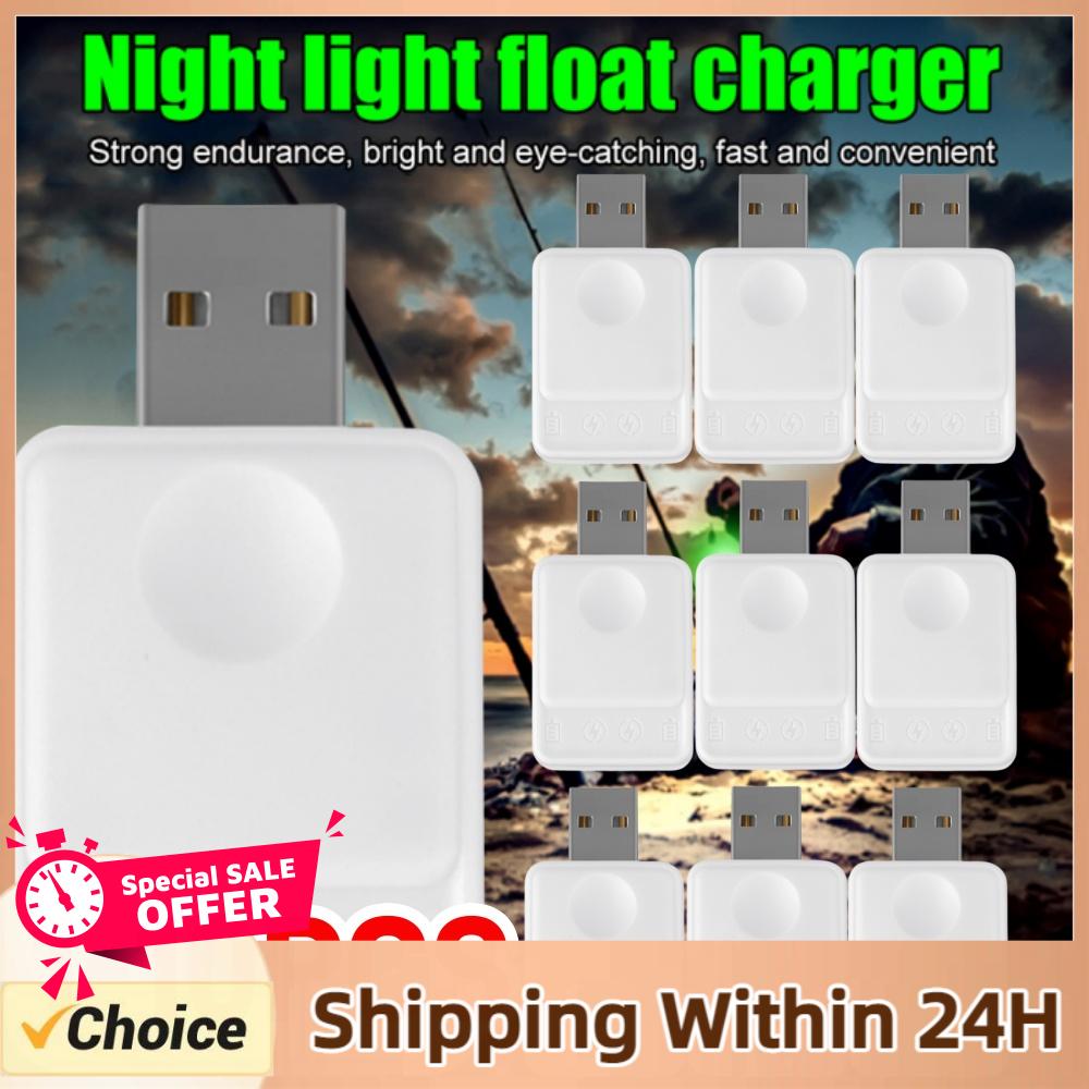 Fish Finder Charger - Świecący spławik wędkarski z akumulatorem CR425,