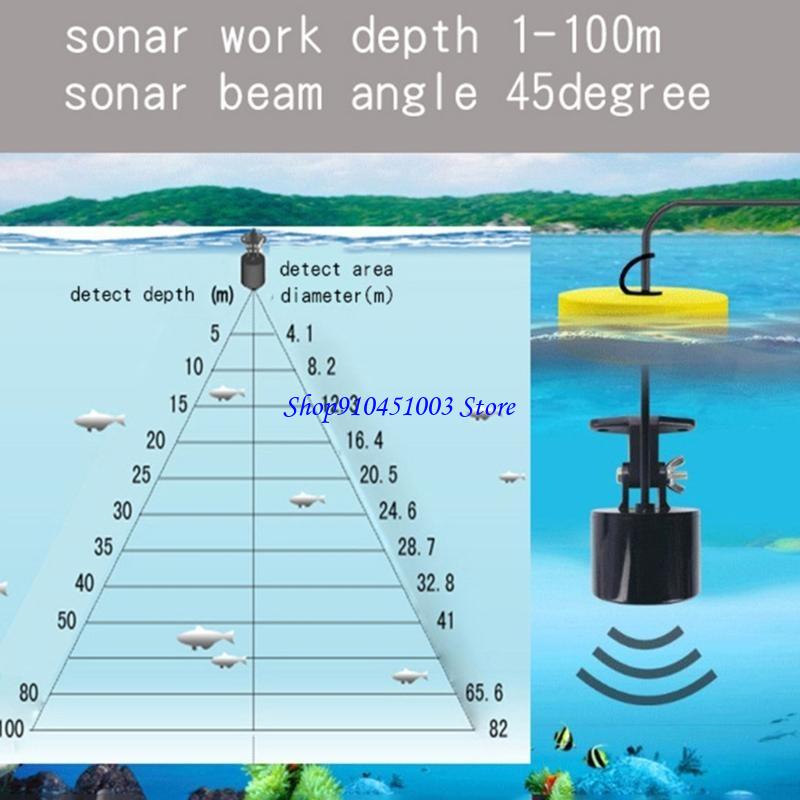 Fishing Depth Finder - 77HC Przenośne Sonar Fish Finders Handheld