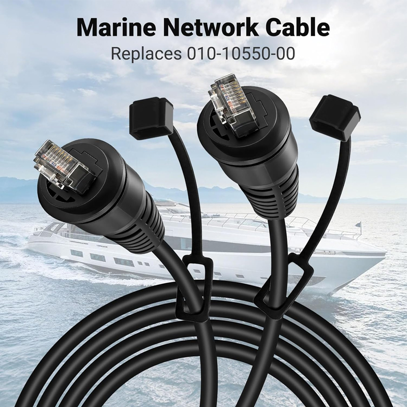 Fish Finder Cable - Kabel sieciowy Ethernet RJ45 męski-męski do