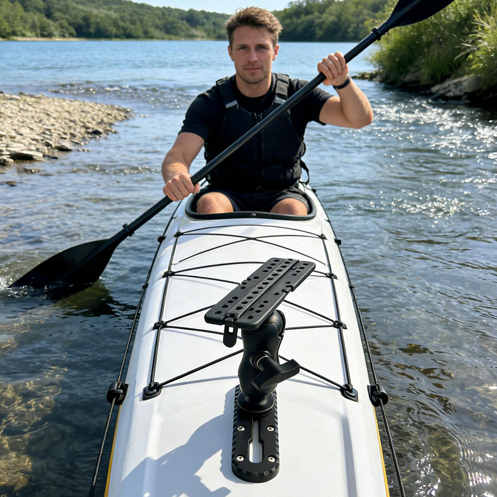 Uchwyt na szynę kajakową ze śr – Fish Finder Mount recenzja i cena