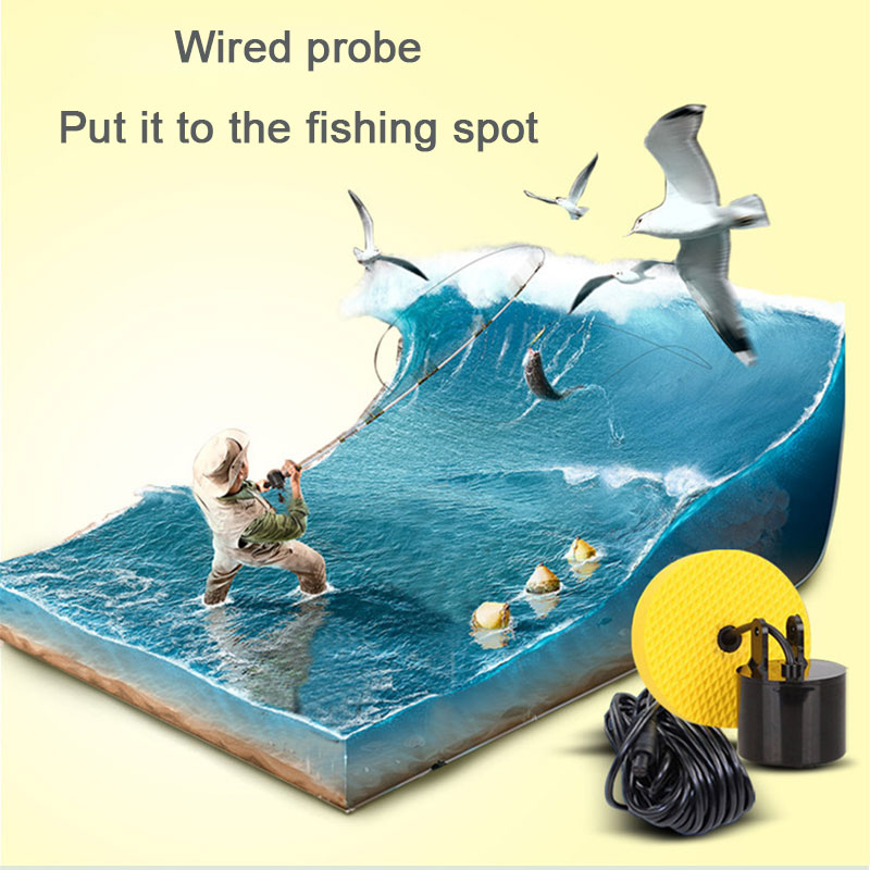 100M przewodowy kolorowy ekran – Fish Finder Cable recenzja i cena