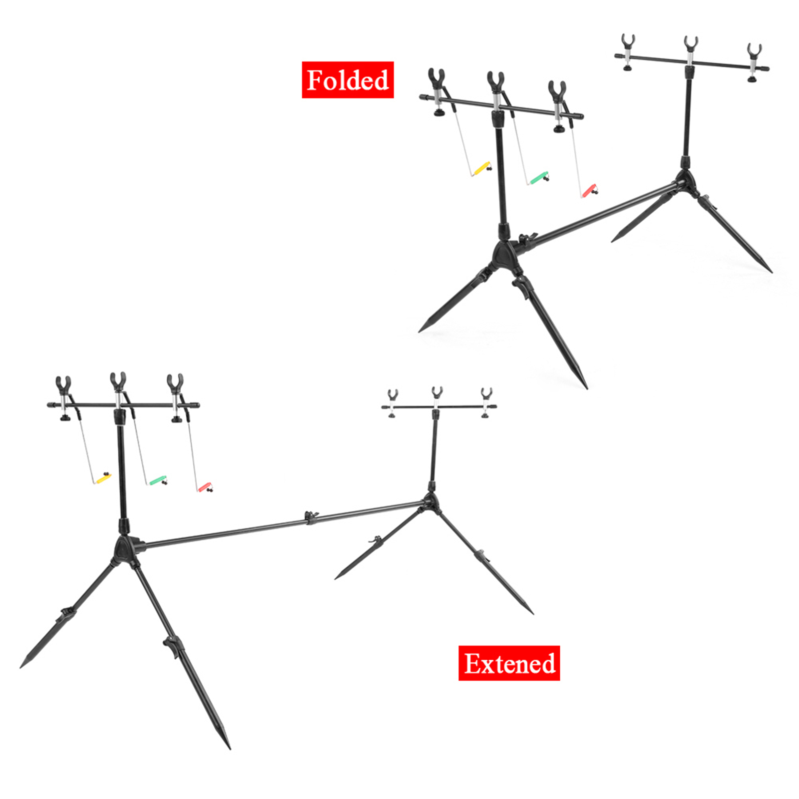 Lixada 3 w 1 stojak na wędkę r – Bite Indicator recenzja i cena