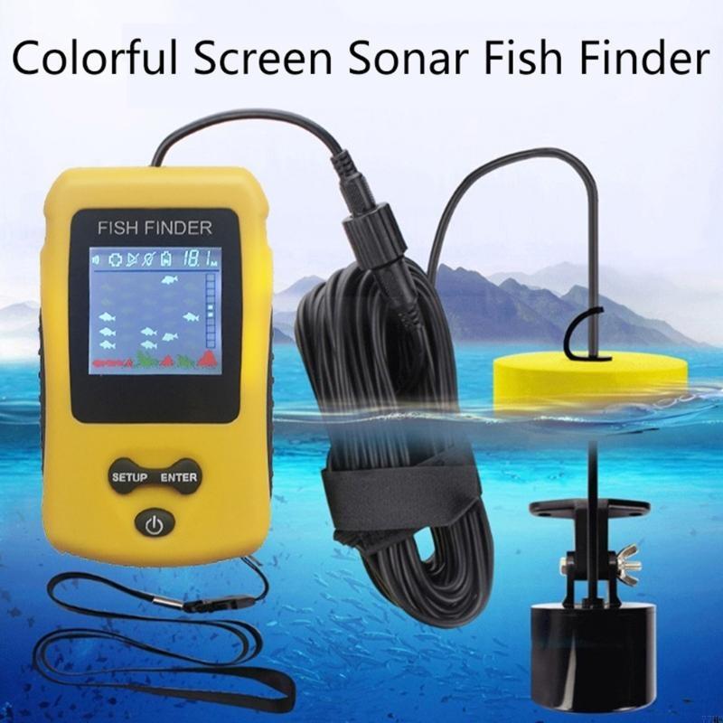 77HC Przenośne Sonar Fish Find – Fishing Depth Finder recenzja i cena