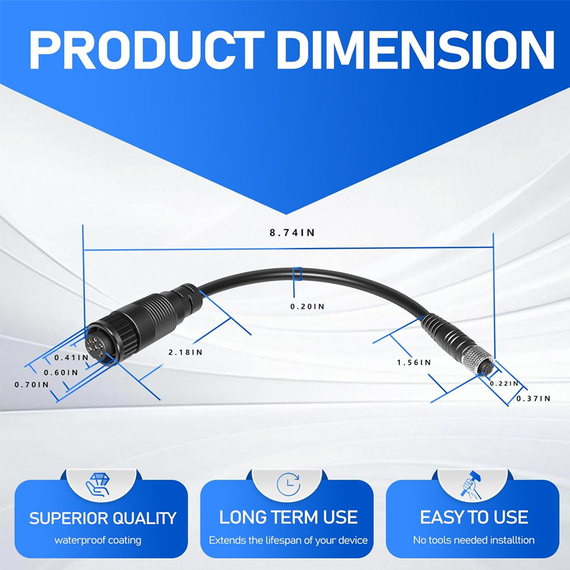 Kompatybilny z echolotami i ur – Fish Finder Cable recenzja i cena