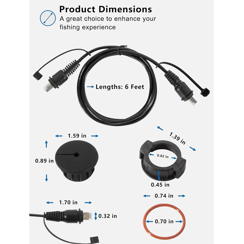 Kabel sieciowy Ethernet RJ45 m – Fish Finder Cable recenzja i cena