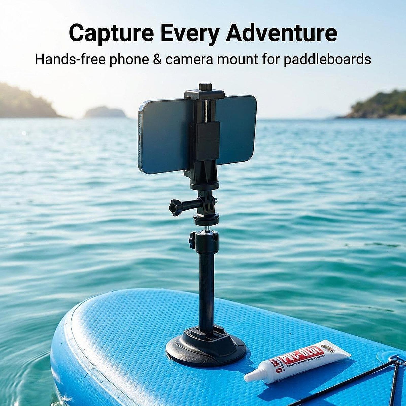 Uchwyt na telefon do kajaka, a – Fishing Camera recenzja i cena
