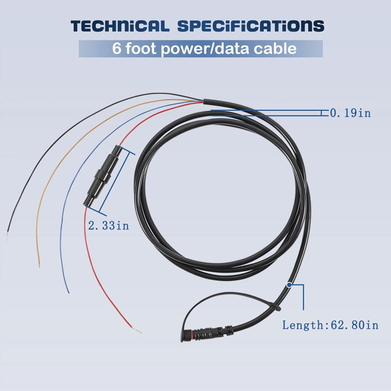 010-12199-04 Kabel zasilający/ – Fish Finder Cable recenzja i cena