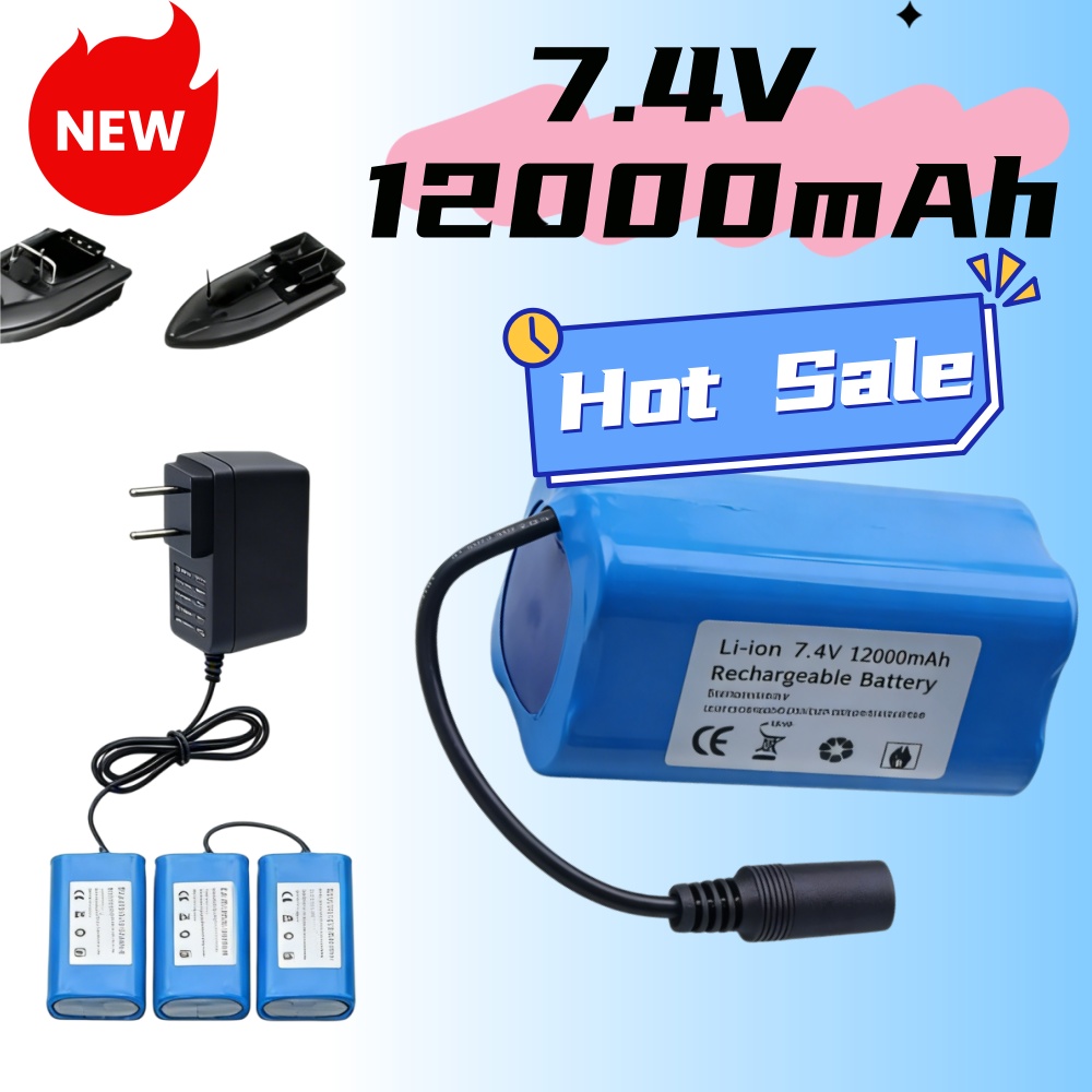 Akumulator 7.4V 12000mAh z ład – Fish Finder Charger recenzja i cena